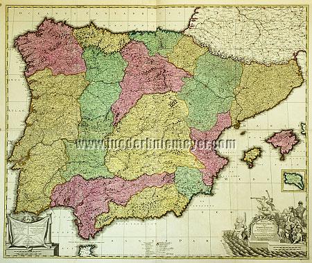 Gerard Valk, Regna Hispaniarum atque Portugalliæ