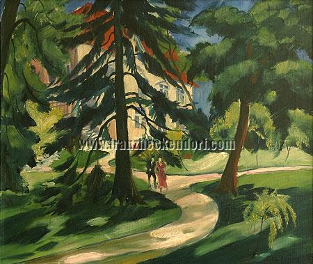 Franz Heckendorf, House in the Park