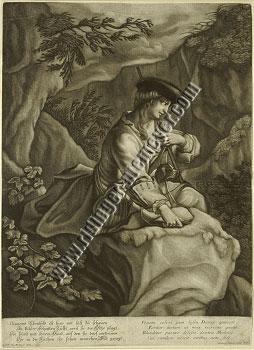 Johann Elias Ridinger. Young Huntresses in the Character of Diana