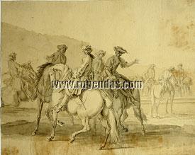 Georg Philipp Rugendas I, Assembling for the Ride II